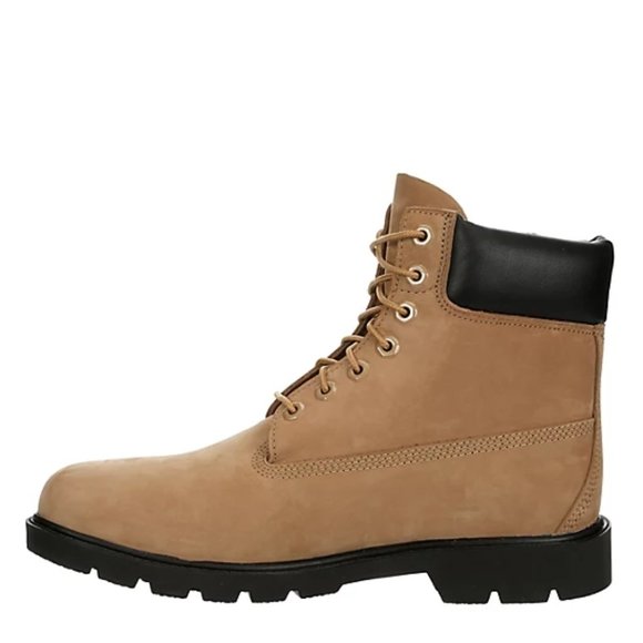 Men's Timberland Classic 6-Inch Waterproof Boots Natural Black Men's US 13 - Picture 5 of 5